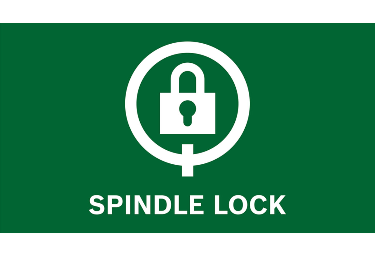 Το λογότυπο spindle lock.